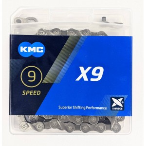 Цепь KMC X9 Grey 
