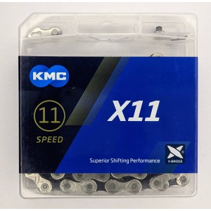 Цепь KMC X11 Silver Black